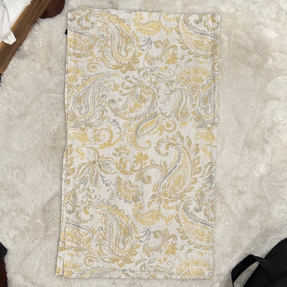 Tahari Home mid century modern Curtain Set
